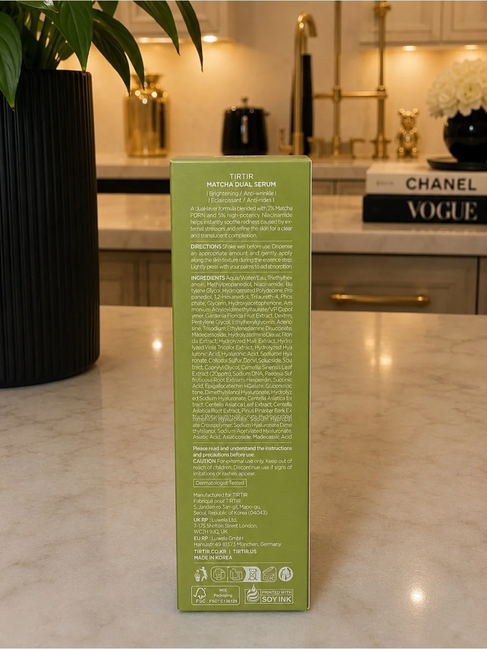 💚 TIRTIR Matcha Dual Serum 2% PDRN + 5% Niacinamide 50ml K Beauty NEW